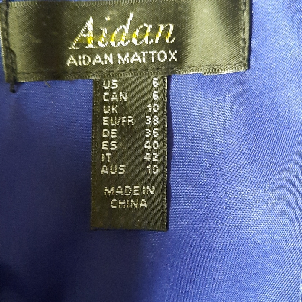 Aidan Mattox Off-the-shoulder Sheath Dress - Picture 6 of 7